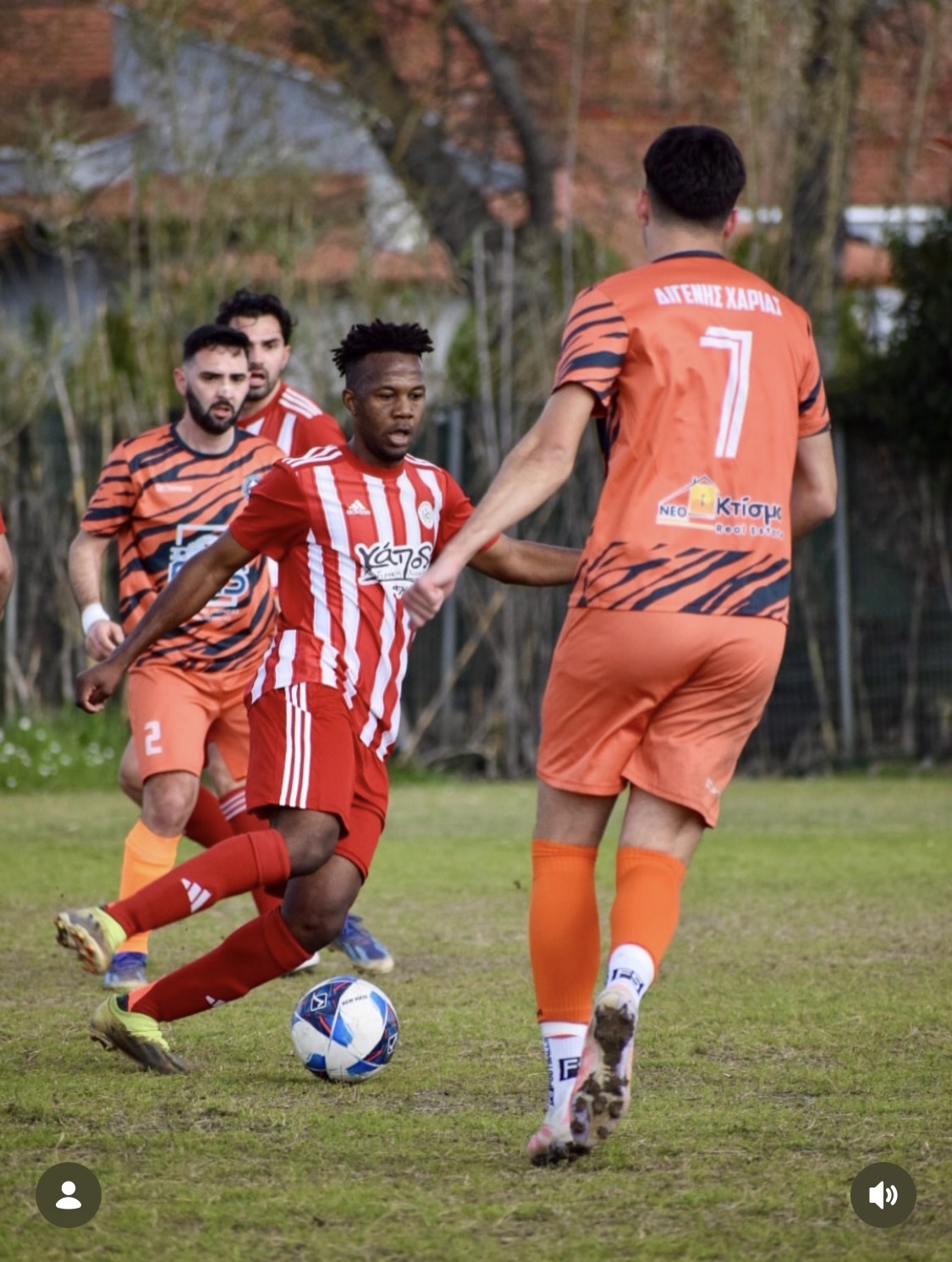 Barney Kirimi changing direction under pressure
